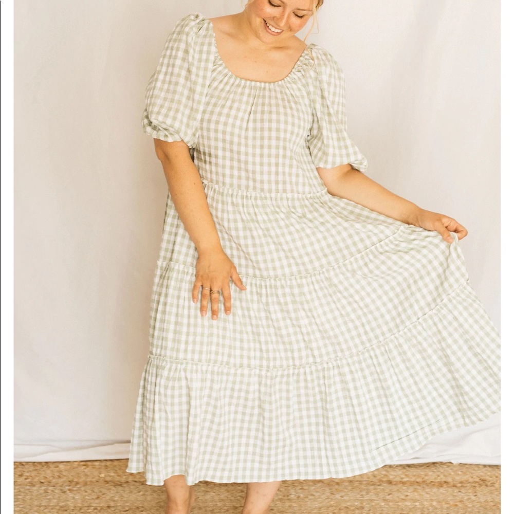 NEW CJLA Gingham Dress